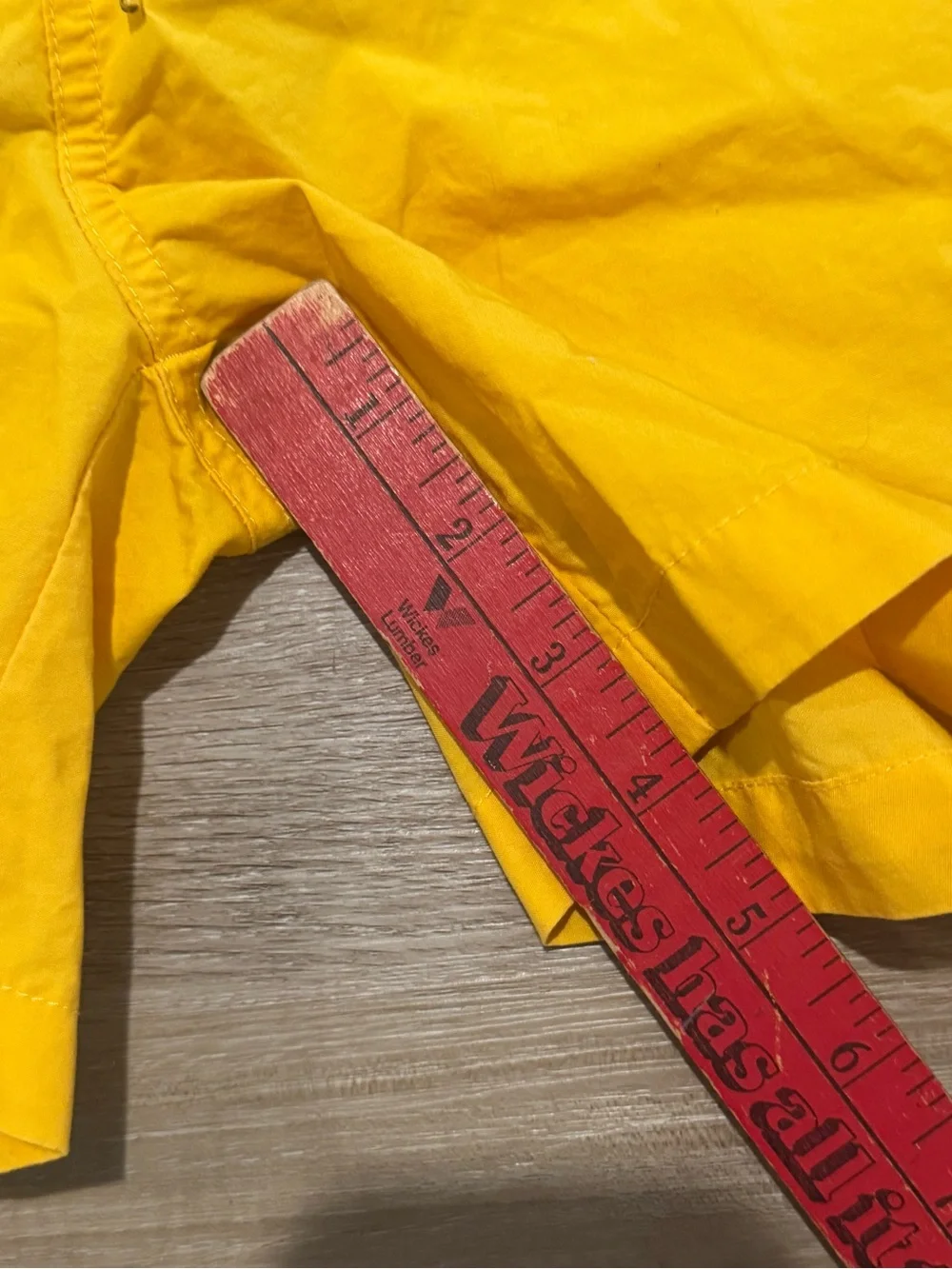 Men’s Ivy Crew Yellow Swim Trunks with Netting